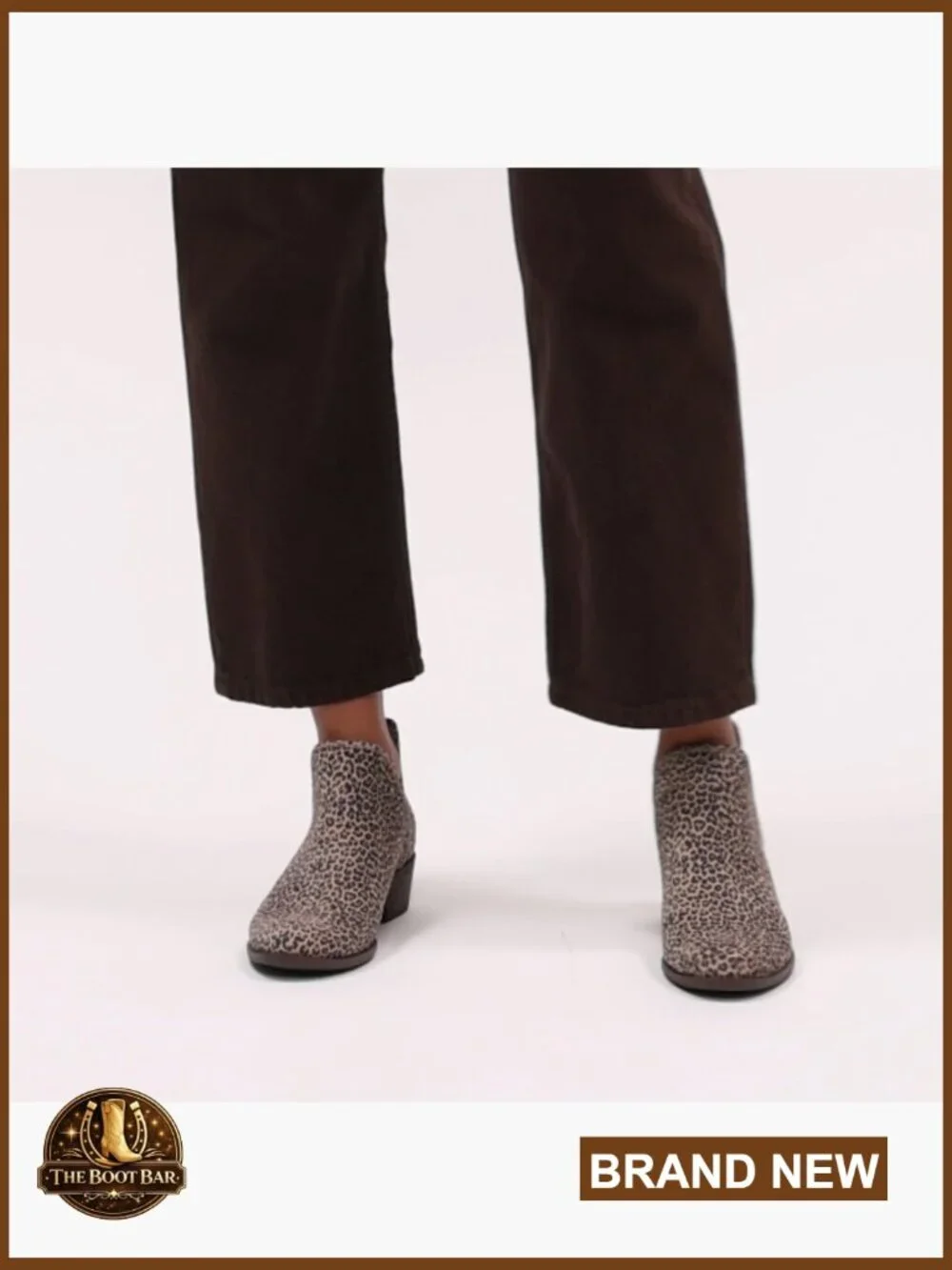 Women's Ankle Boots with 1.5 Inch Heel, Pull-On Style, Leather Suede